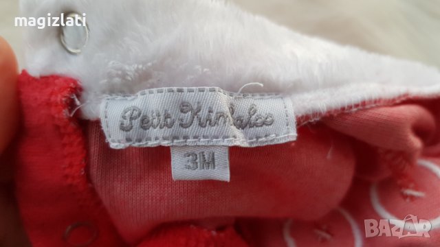 Коледна рокля 3 месеца, снимка 3 - Бебешки рокли - 38618767