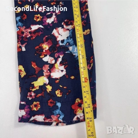 Дамски панталон Tommy Hilfiger с флорален принт размер US 6 EU S, снимка 5 - Панталони - 53107423