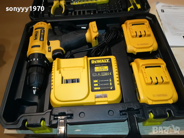 DEWALT ИНСТРУМЕНТИ-КОМПЛЕКТ С КУФАР 0304221726, снимка 3 - Винтоверти - 36329705