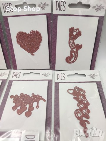 НОВИ Шаблони щанци за рязане и релеф, снимка 3 - Декорация за дома - 40999500