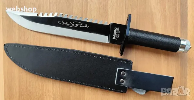 Нож за оцеляване - RAMBO II surviving, Тактически Ловен Нож Рамбо , снимка 8 - Ножове - 47587365