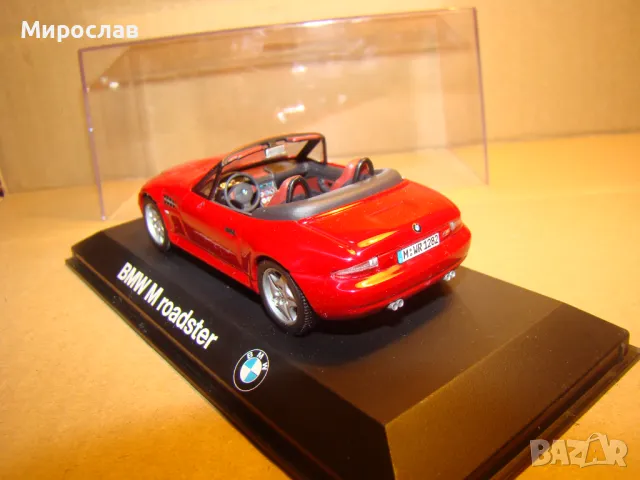 1:43 BMW M ROADSTER МОДЕЛ КОЛИЧКА ИГРАЧКА, снимка 5 - Колекции - 48981543