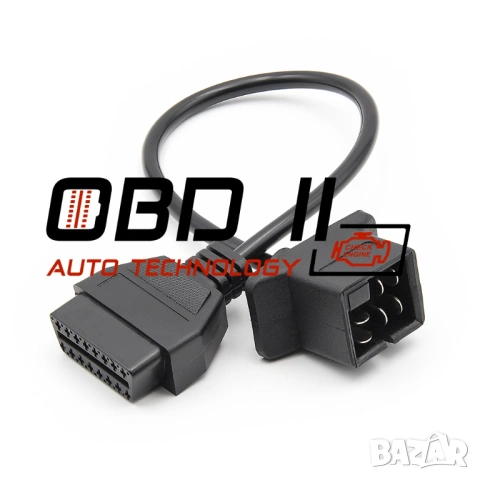 Кабел / Преходник / Адаптер за Chrysler 6 Пин 6 Pin Крайслер Delphi, снимка 2 - Аксесоари и консумативи - 53193157