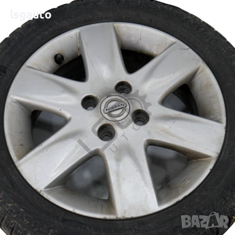 Алуминиеви джанти 4x100 R15 Nissan Micra (K12) 2003-2010 ID: 152393, снимка 4 - Гуми и джанти - 51997523