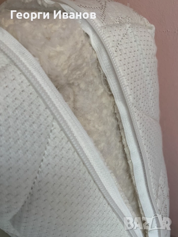 Ортопедичен матрак за бебе с кокос, вълна и памук 70х140х12см., снимка 5 - Спални и легла - 52407206