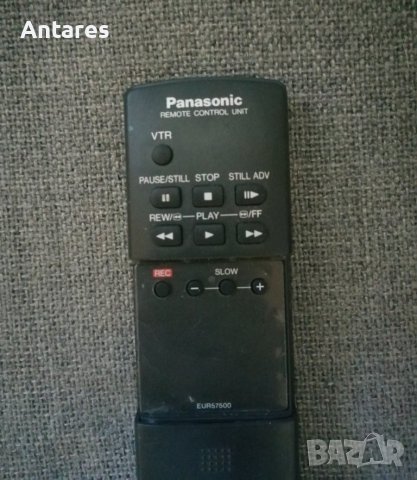 Дистанционно за видео VHS Panasonic, снимка 2 - Дистанционни - 41897513