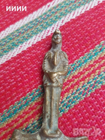 Бронзова кама, снимка 2 - Антикварни и старинни предмети - 52660797