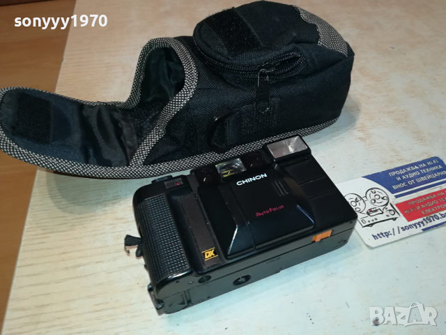 CHINON 35FS-A MADE IN JAPAN-ВНОС SWISS 1903240903, снимка 2 - Фотоапарати - 44834714