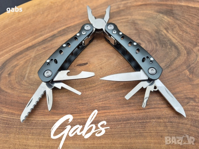 Мултифункционален инструмент Multi tool GANZO 2019S, снимка 6 - Екипировка - 53403910