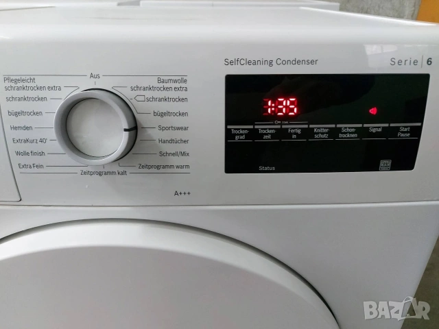 Сушилня BOSCH 6 Serie A+++ 8 кг, снимка 3 - Сушилни - 53180297