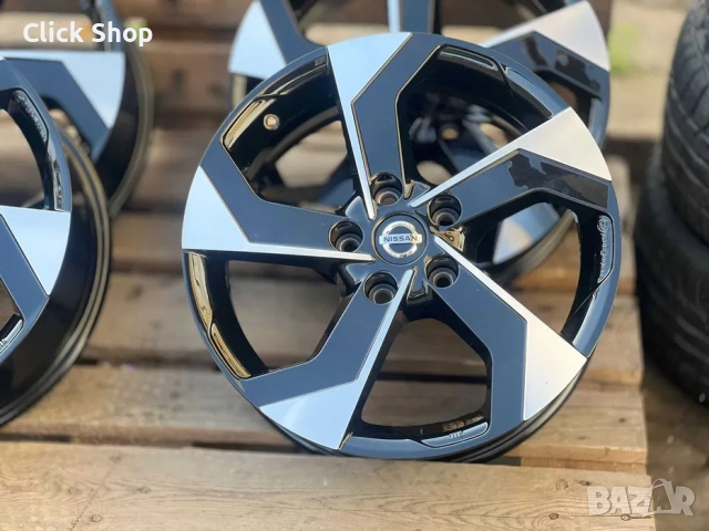 5х114.3 17 Цола Джанти Nissan Qashqai X-Trial Нисан Кашкай 5x114.3, снимка 3 - Гуми и джанти - 52851421