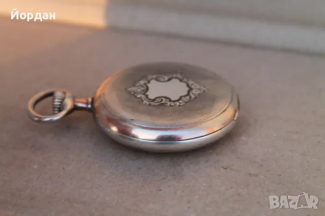 Швейцарски джобен сребърен часовник ''Surete'', снимка 8 - Антикварни и старинни предмети - 48720404