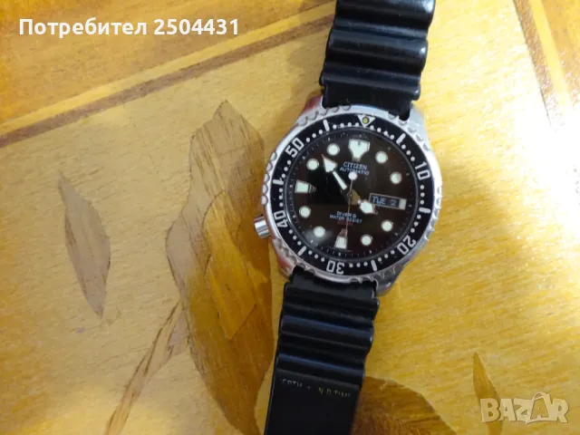 citizen promaster automatic vintage divers watch, снимка 4 - Мъжки - 48261717