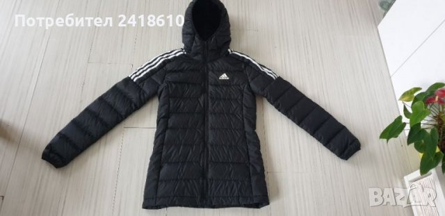 Adidas Women Down Hooded Jacket Parka Size XS НОВО!Оригинал! Дамско Пухено Яке Парка!, снимка 3 - Якета - 39189682