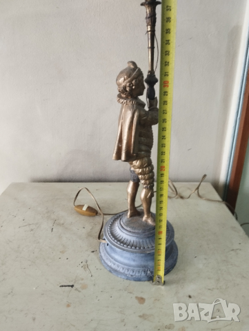 Стара настолна лампа арт деко, снимка 4 - Настолни лампи - 44822127