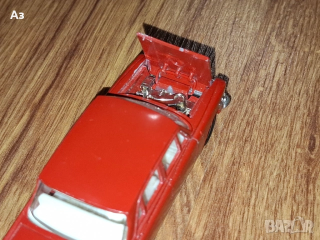 Руски модел Москвич 408 А1 1:43 Сделано в СССР стара играчка USSR, снимка 3 - Колекции - 53224090