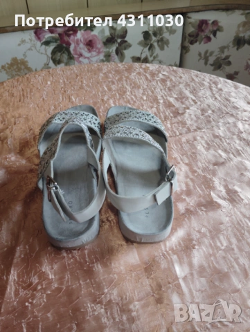 Дамски сандали Pesaro 42 номер, снимка 4 - Сандали - 53391257
