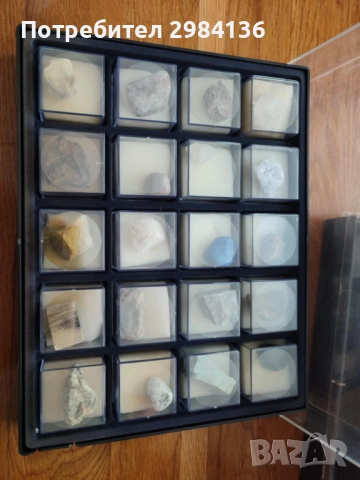 Колекция от скъпоценни и полускъпоценни камъни, снимка 3 - Колекции - 53028665