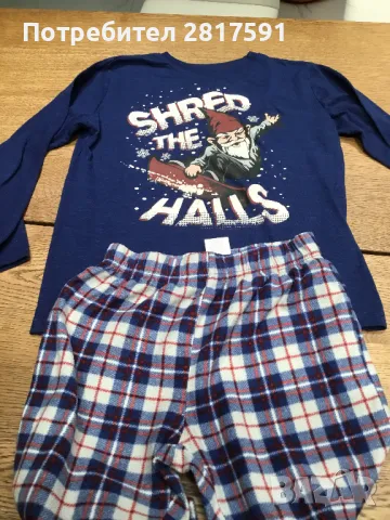 Детска пижама размер М(10/12), снимка 1