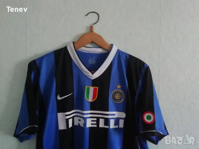 Интер Милан Ибрахимович оригинална тениска фланелка Inter Milan Ibrahimovic екип , снимка 4 - Тениски - 37815151