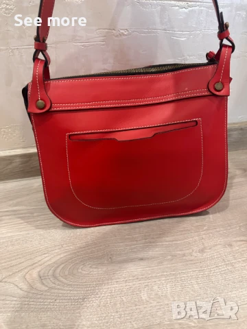 A.BELLUCCI Made in Italy чанта естествена кожа, снимка 12 - Чанти - 50591186