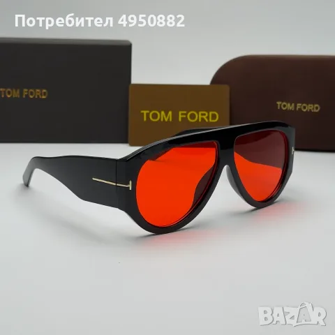 Слънчеви очила Tom Ford Mask Limited Edition нови, черно и червено Унисекс, снимка 4 - Слънчеви и диоптрични очила - 56161972