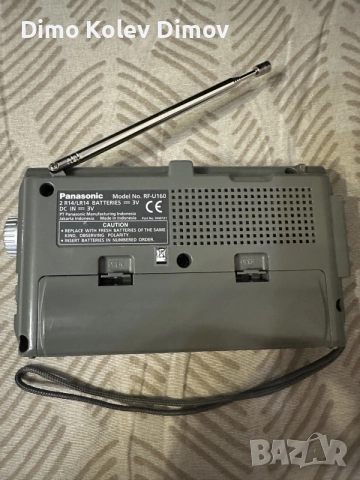 Panasonic RF U160 Радио, Транзистор. Идва с чисто нови батерии, снимка 6 - Радиокасетофони, транзистори - 55971332