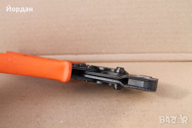 Клещи за кримпване/Кримп клещи ''Weidmuller PZ4'', снимка 5 - Клещи - 41167696