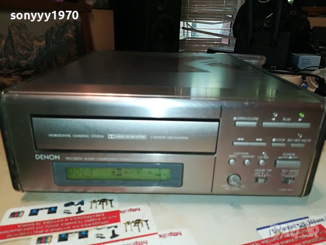 DENON UDR-100 REVERSE 2 MOTOR DECK 220V-MADE IN JAPAN-ВНОС SWISS 3105231255, снимка 2 - Декове - 40884269
