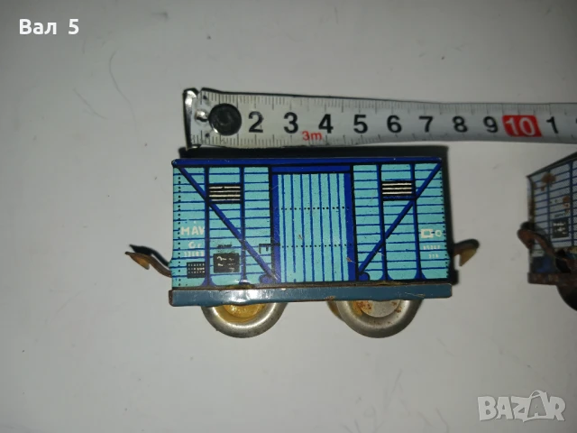 100 годишно влакче , вагони - Германия , PENNY TOY , играчка, снимка 2 - Антикварни и старинни предмети - 50712498