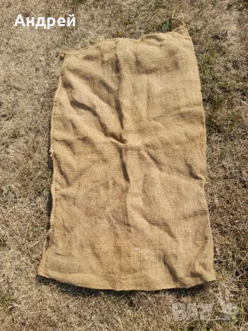 Стар конопен чувал #2, снимка 3 - Други ценни предмети - 47634584