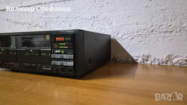 YAMAHA K-M77 NATURAL SOUND – ДВОЕН СТЕРЕО DECK, снимка 3 - Декове - 56313595