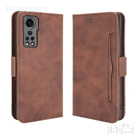 ZTE Axon 30 5G Magnetic2 Кожен Калъф и Протектор, снимка 3 - Калъфи, кейсове - 53041849