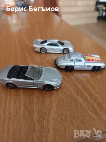 Лот метални колички Мерцедес/Mercedes-Benz, снимка 3 - Колекции - 52910816