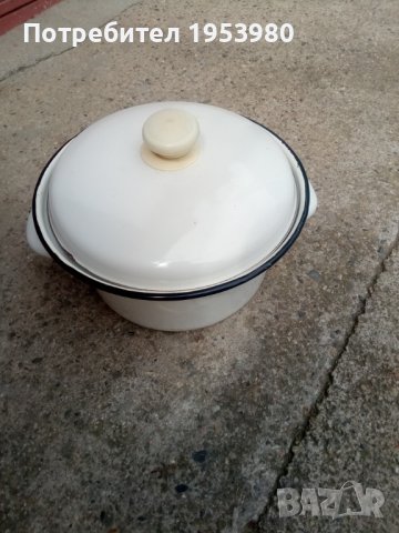 Емайлирана тенджера, снимка 1