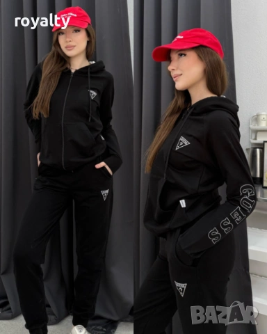 Guess Нов Черен Дамски Комплект Гес 