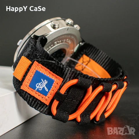 TACTICAL Каишка за Huawei Watch/Garmin/Xiaomi/Samsung/Apple/Amazfit, снимка 2 - Каишки за часовници - 50980802