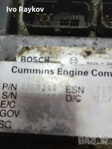 компютър двигател , ECU , DAF LF 45 55 , 0281010254 , 4898112, снимка 2 - Части - 56060270
