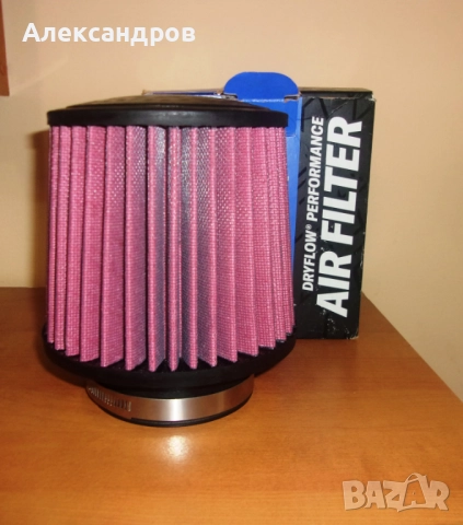 Спортен филтър AEM, топ-филтър, отвор 90мм, нов, промо цена!, снимка 3 - Части - 52662114