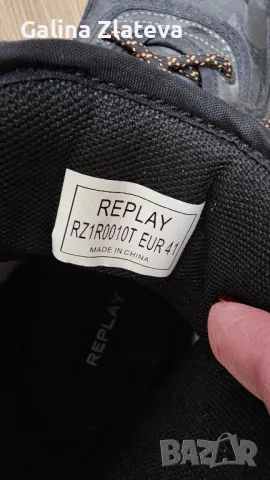 Чисто нови мъжки кецове Replay, снимка 4 - Кецове - 50058229