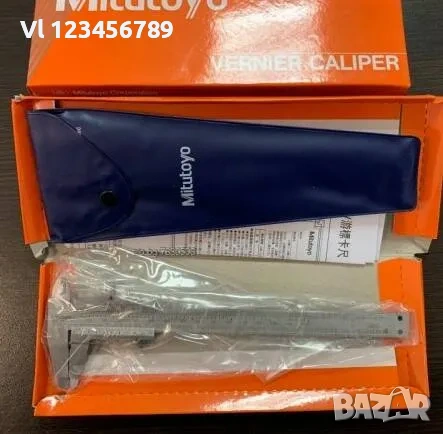 Mitutoyo-шублер двустранен, дълбокомер, / 0-150 mm , снимка 6 - Измервателни инструменти - 53865348