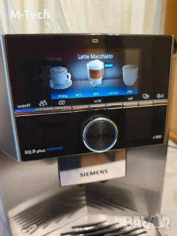 Siemens EQ 9 Plus Connect S500 с Гаранция, снимка 3 - Кафемашини - 55973997
