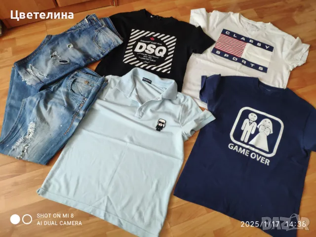 Мъжки тениски размер М