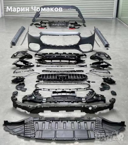 Mercedes S63 AMG W223 Брони , прагове и решетка, снимка 4 - Части - 41835724