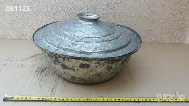 кована бакърена тенджера - възраждане отлична , снимка 2 - Антикварни и старинни предмети - 42036864