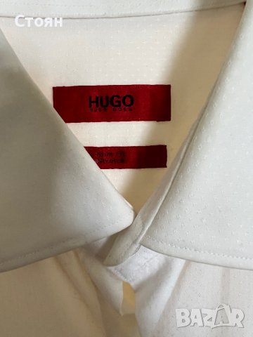 Мъжки ризи Hugo Boss - оригинал, снимка 5 - Ризи - 40980515