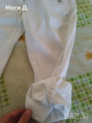 Дамски бели панталонки M, L/28, 29, 30, 31+подарък блуза M, L, снимка 13 - Къси панталони и бермуди - 40940845
