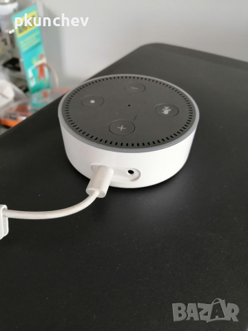Смарт колонка Amazon Alexa dot gen2, снимка 6 - Bluetooth тонколони - 36161191