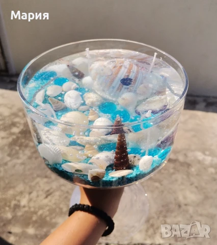 Чаши с гел восък , снимка 12 - Декорация за дома - 50667320