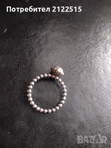 дамски сребърен пръстен 3гр, снимка 3 - Пръстени - 49119592